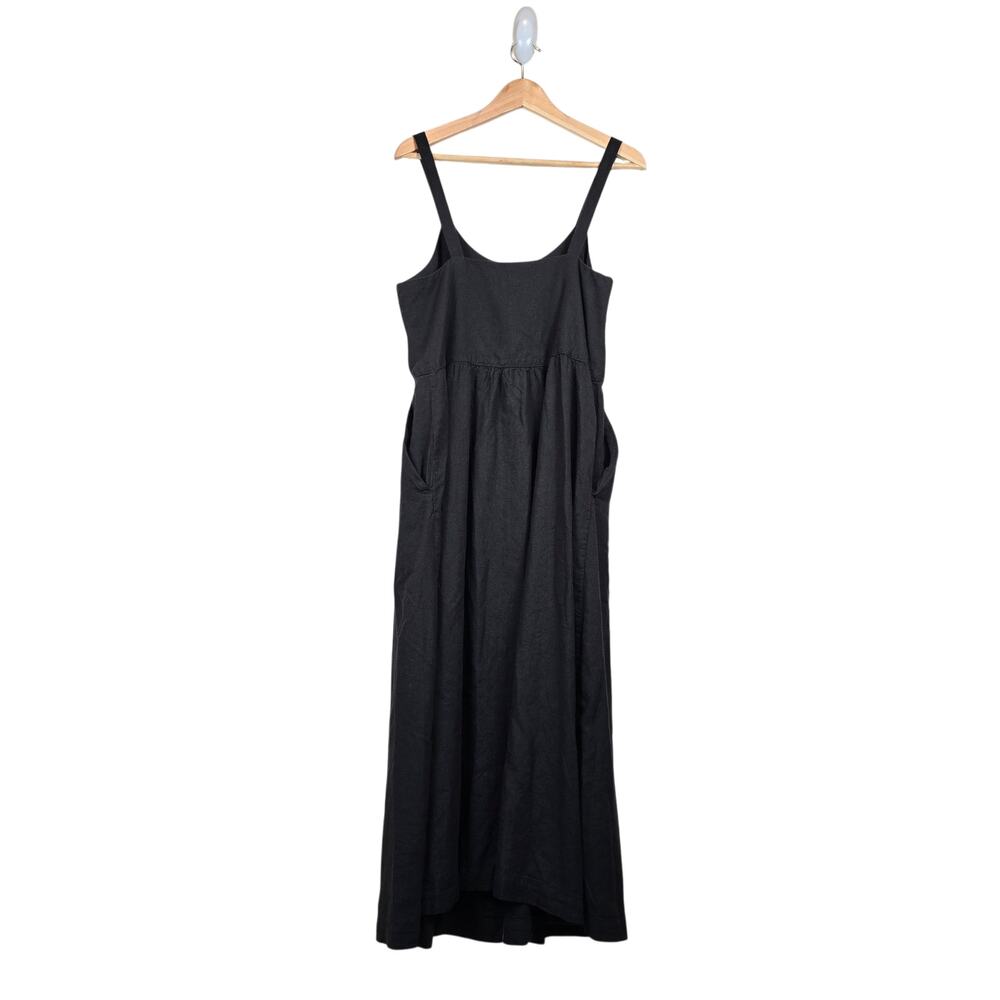 Patagonia Womens Size M Garden Island Dress Black Hemp/Lyocell - Picture 3 of 3